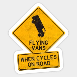 Flying Vans Sticker